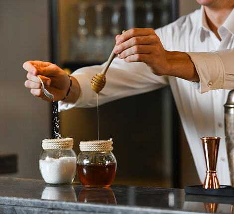 sel et miel entrance